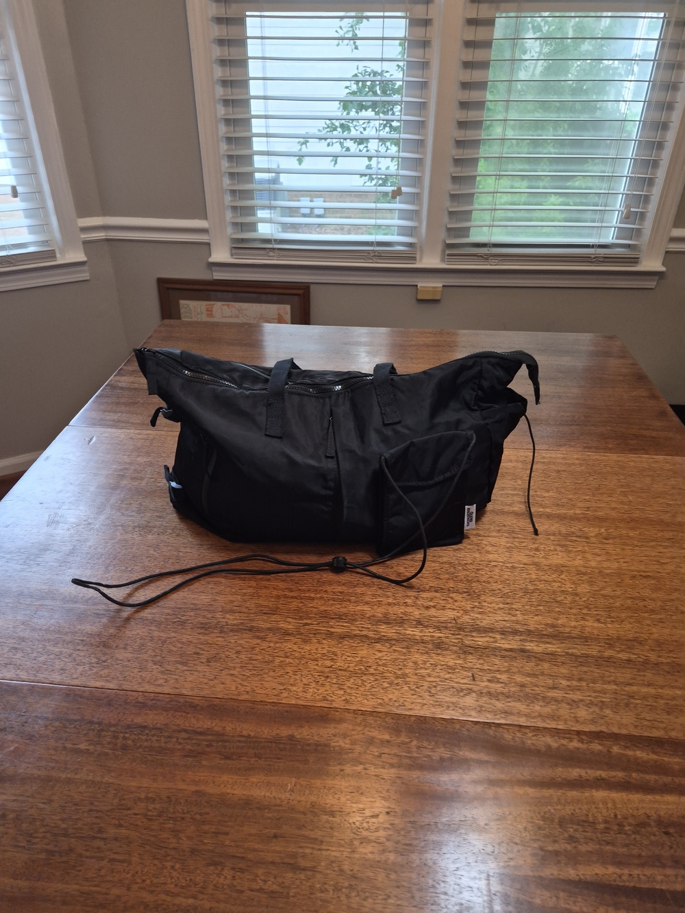Olend Everyday Black Convertible Backpack - Lightweight Women’s  Or Men's Carry